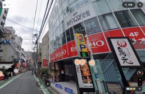 カラオケ-ビッグエコー中目黒店の外観